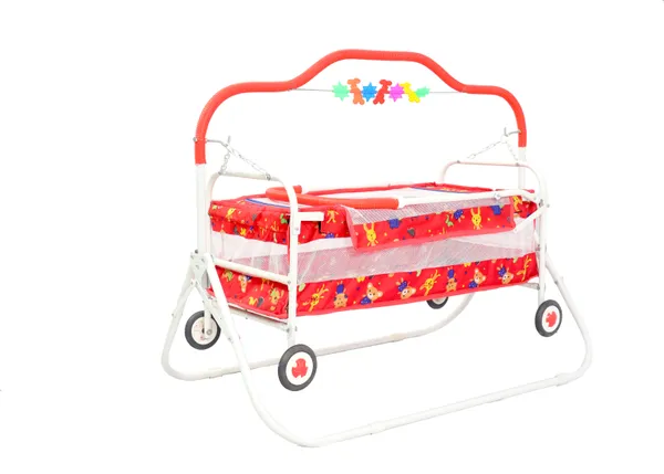 Cradle_For_New_Born_Baby_Swing_Jhula_For_Baby_|_Kids_Cradle_With_Mosquito_Net_Cot_(Red)