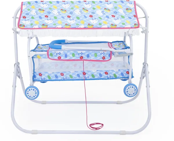 Cradle_For_New_Born_Baby_|_Swing_Jhula_For_Baby_|_Kids_Cradle_With_Mosquito_Net_Cot_(Skyblue)