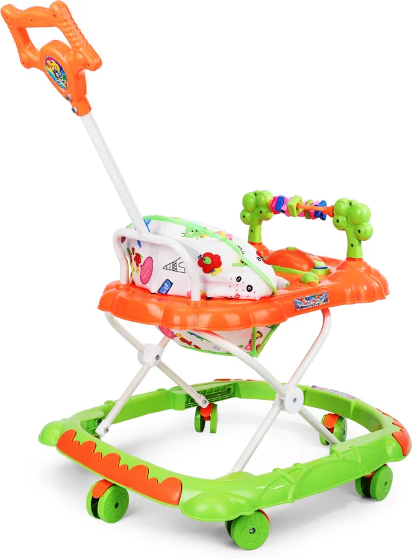 Orange_&_Green_Walker_&_Rocker_For_Baby