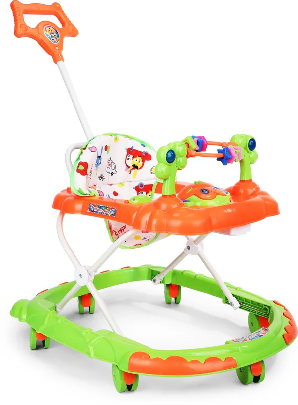 Orange_&_Green_Walker_&_Rocker_For_Baby