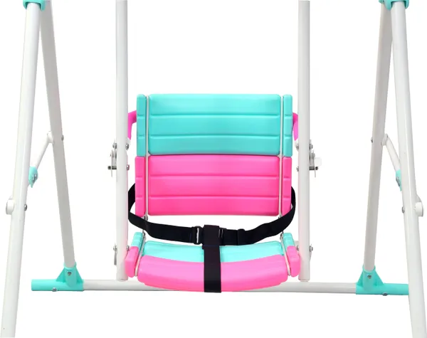 Pink_&_Blue_Swing_For_Home_Garden