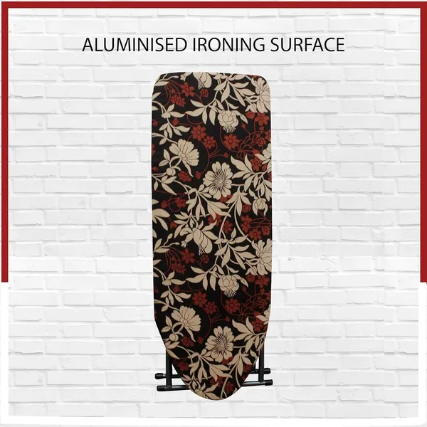 Brown::Multicolor_Wooden_Self_Standing_Folding_Ironing_Board