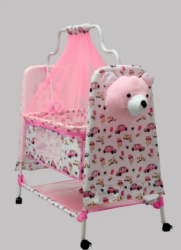 Cradle_for_kids_Jhula_for_baby_Newborn_Baby_with_Mosquito_net_Cradle_For_Baby_(Pink)