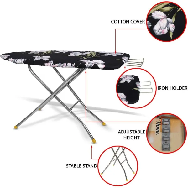 Multicolor_Wooden_Self_Standing_Folding_Ironing_Board