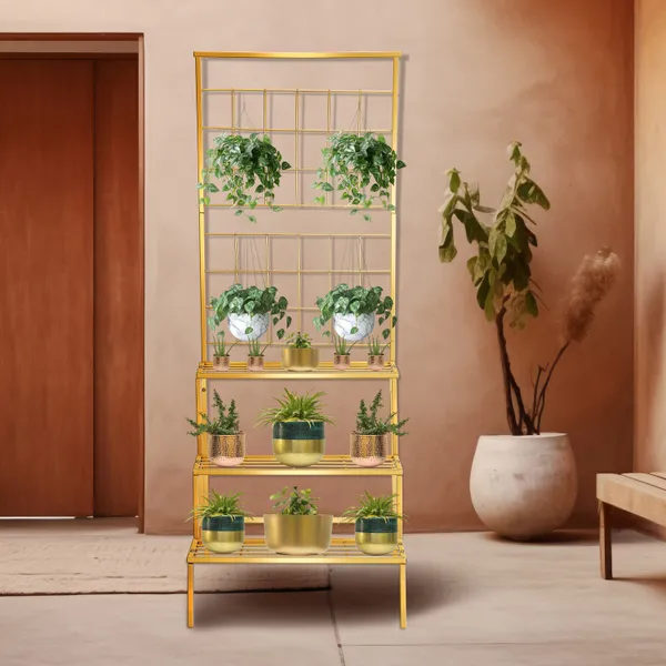 Gold_Metal_Pot_For_Indoor