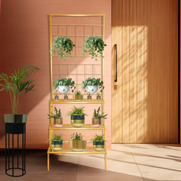 Gold_Metal_Pot_For_Indoor