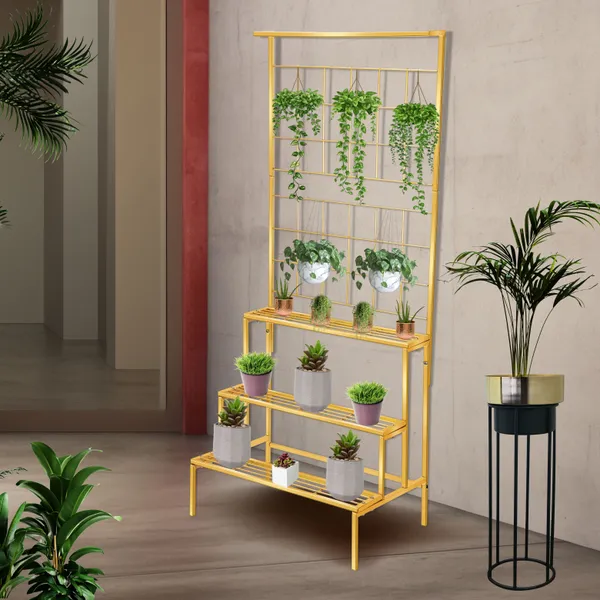 Gold_Metal_Pot_For_Indoor