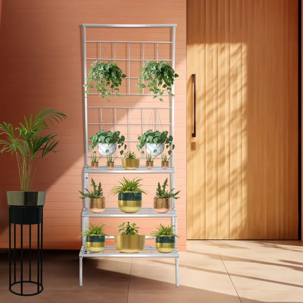 Silver_Metal_Pot_For_Indoor