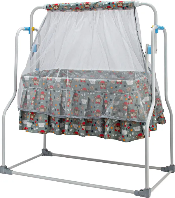 New_Born_Baby_Swing_Cradle_with_Hidden_Wheels_and_Smooth_Swing_Funcion_(Grey)