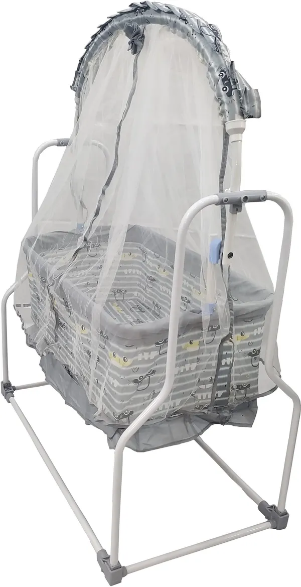 Newborn_Baby_Swing_Cradle_Jhula_for_Baby_with_Mosquito_Net_Baby_Cradle_Swing_(Grey)