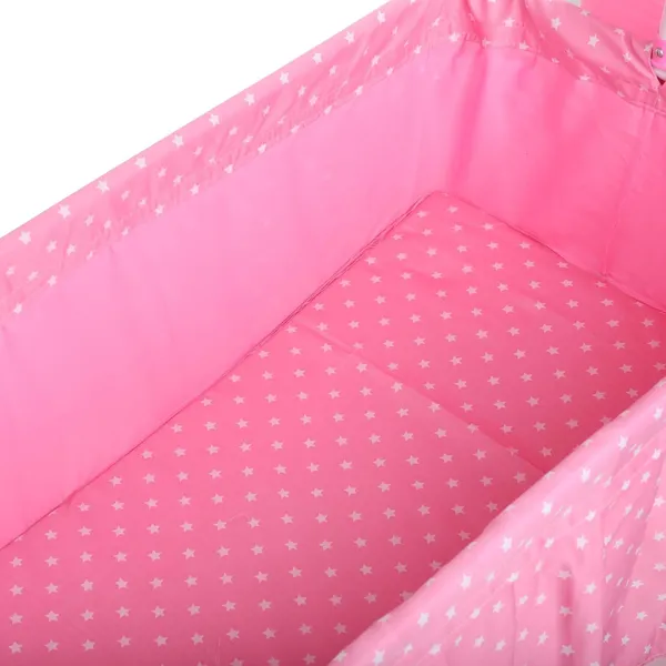 Cridle_for_kids_Jhula_for_baby_Newborn_Baby_with_Mosquito_net_Cradle_For_Baby_(Pink)