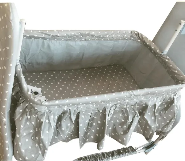Cridle_for_kids_Jhula_for_baby_Newborn_Baby_with_Mosquito_net_Cradle_For_Baby_(Grey)