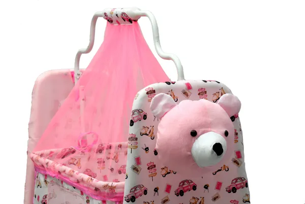 Cradle_for_kids_Jhula_for_baby_Newborn_Baby_with_Mosquito_net_Cradle_For_Baby_(Pink)