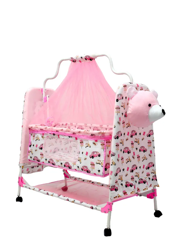 Cradle_for_kids_Jhula_for_baby_Newborn_Baby_with_Mosquito_net_Cradle_For_Baby_(Pink)