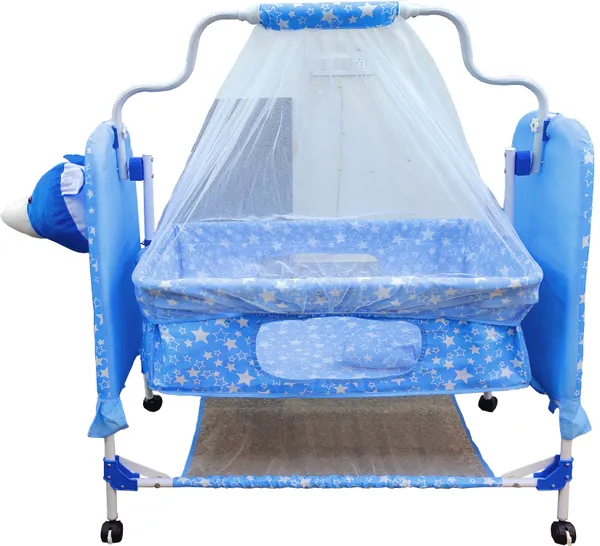 New_Born_Baby_Cradle,_Baby_Swing,_Baby_jhula,_Baby_palna,_Baby_Bedding,_Pillow_(Blue)