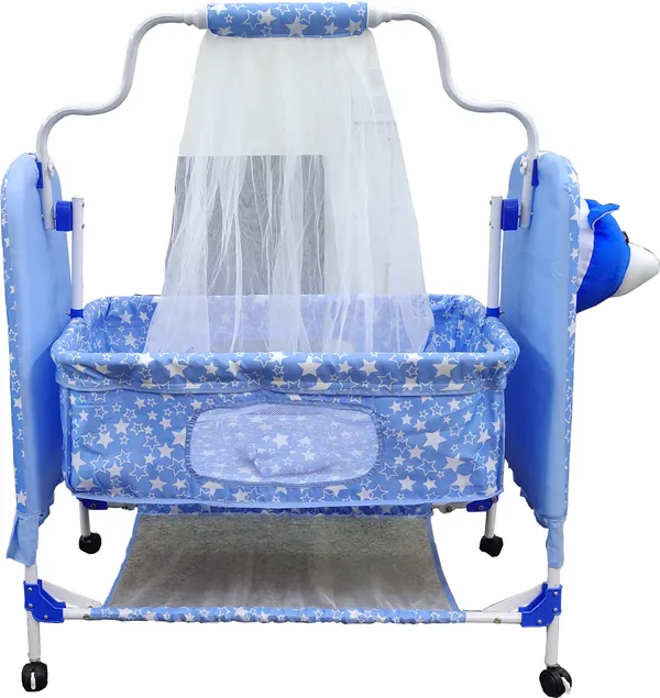New_Born_Baby_Cradle,_Baby_Swing,_Baby_jhula,_Baby_palna,_Baby_Bedding,_Pillow_(Blue)
