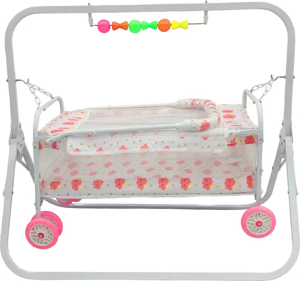 Baby_Jhula_Baggi_Cradle_Square_Pipe_For_New_Born_Baby_Cot_(Pink,_White)