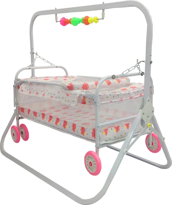 Baby_Jhula_Baggi_Cradle_Square_Pipe_For_New_Born_Baby_Cot_(Pink,_White)