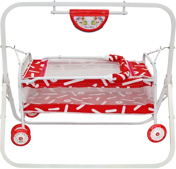 Musical_Cradle_Square_Pipe_For_New_Born_Baby_Cot_(Red,_White)