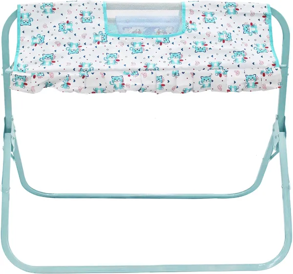 Musical_Cradle_Square_Pipe_For_New_Born_Baby_Cot_(L.Skyblue)