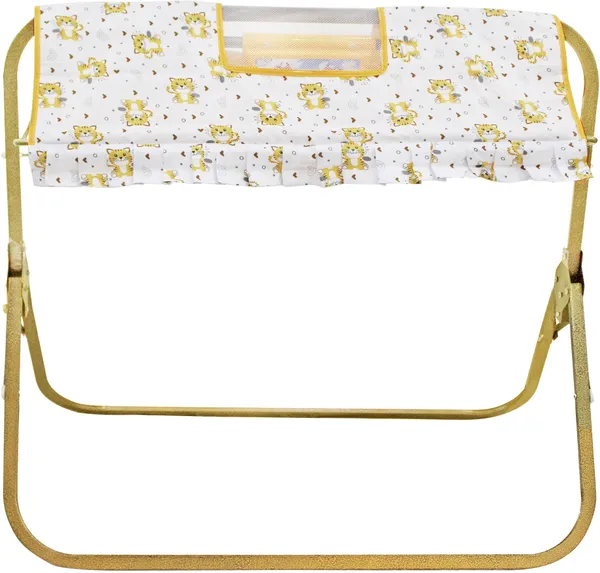 Musical_Cradle_Square_Pipe_For_New_Born_Baby_Cot_(Yellow)