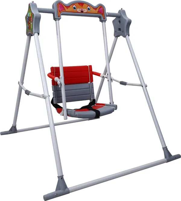 Maroon_&_Grey_Swing_For_Home_Garden
