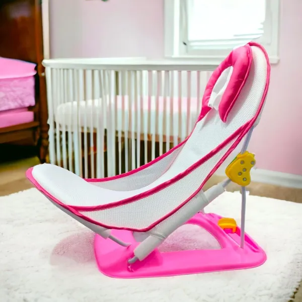 Pink_Plastic_&_Net_Bath_Seat_For_Kids