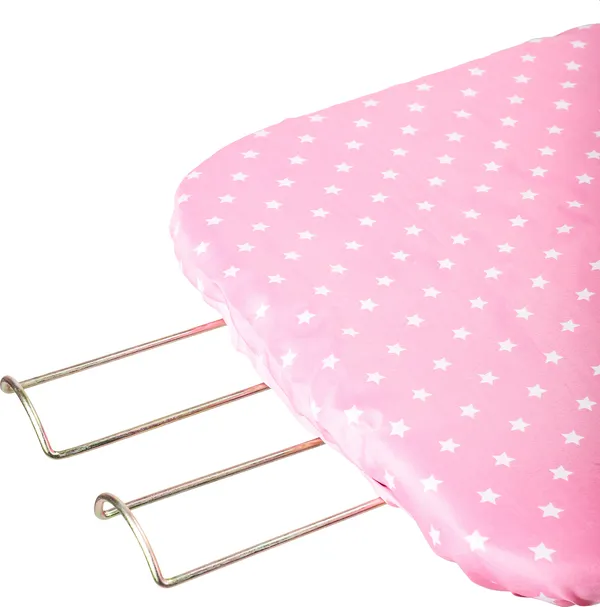 Pink_Wooden_Self_Standing_Folding_Ironing_Board
