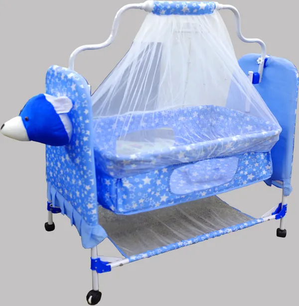 New_Born_Baby_Cradle,_Baby_Swing,_Baby_jhula,_Baby_palna,_Baby_Bedding,_Pillow_(Blue)