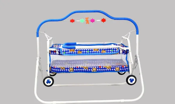 Cradle_For_New_Born_Baby_Swing_Jhula_For_Baby_|_Kids_Cradle_With_Mosquito_Net_Cot_(Blue)