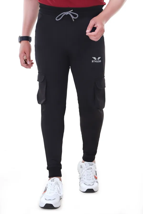 Black_Lycra_Blend_Solid_Track_Pants_For_Men
