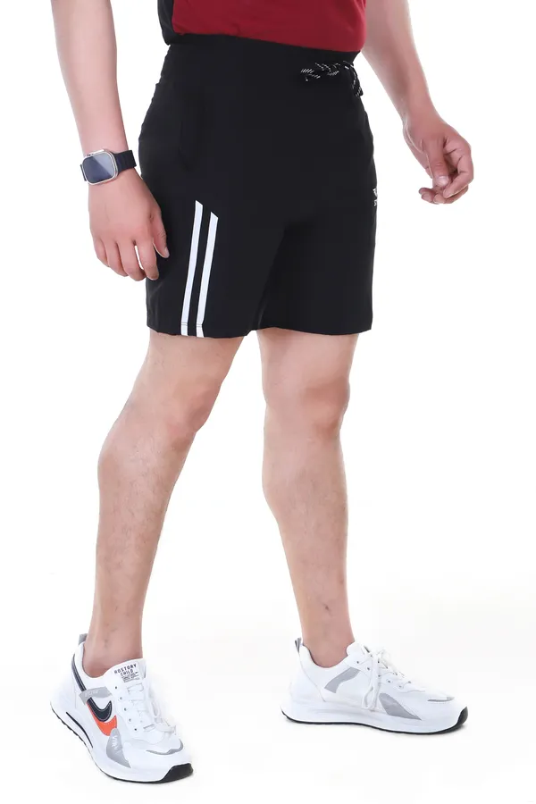 Black_Silk_Blend_Solid_Basic_Shorts_For_Men