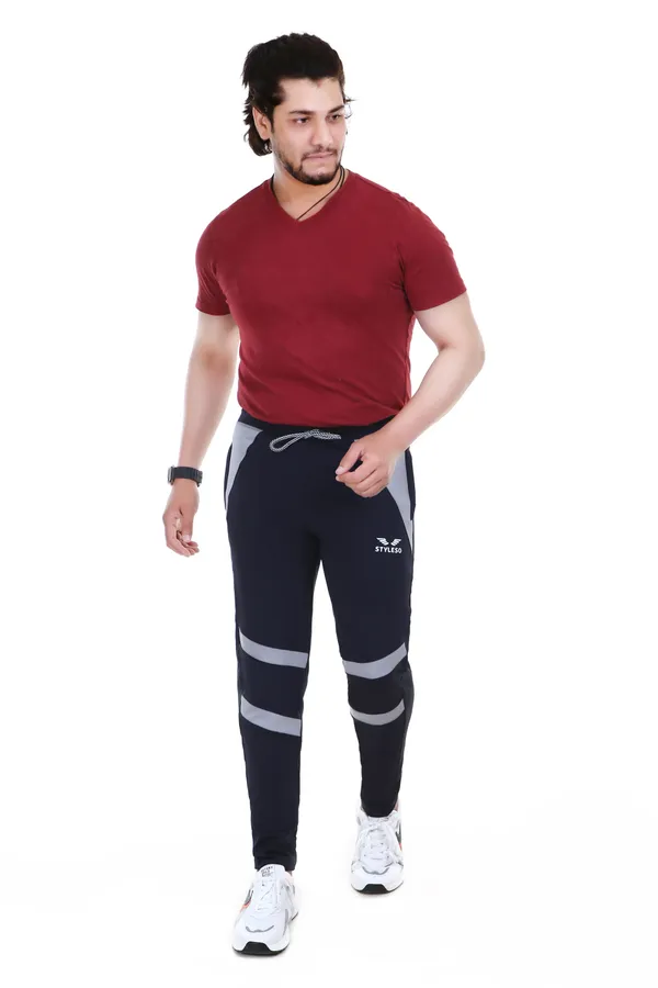 Blue__Lycra_Blend_Solid_Striped_Track_Pants_For_Men