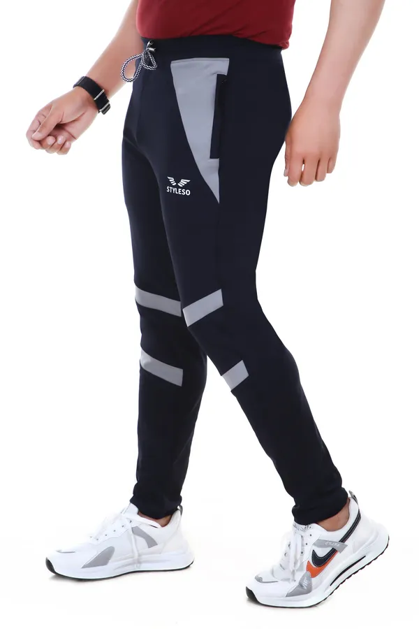 Blue__Lycra_Blend_Solid_Striped_Track_Pants_For_Men