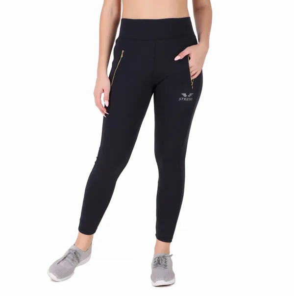 Blue_Lycra_Blend_Solid_Tights_For_Women