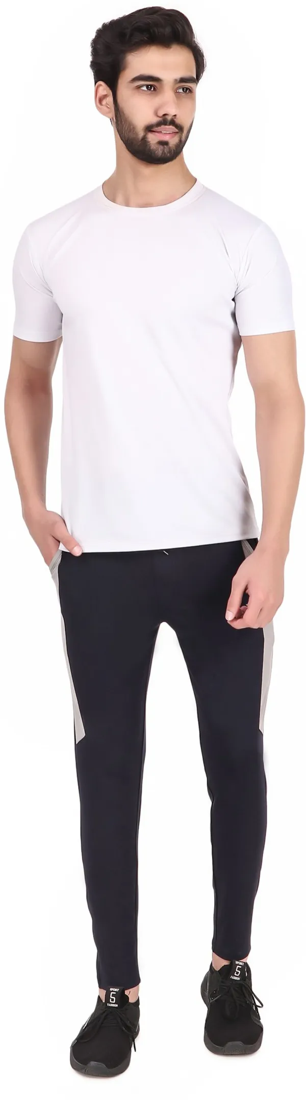 Blue_Lycra_Blend_Colorblock_Track_Pants_For_Men