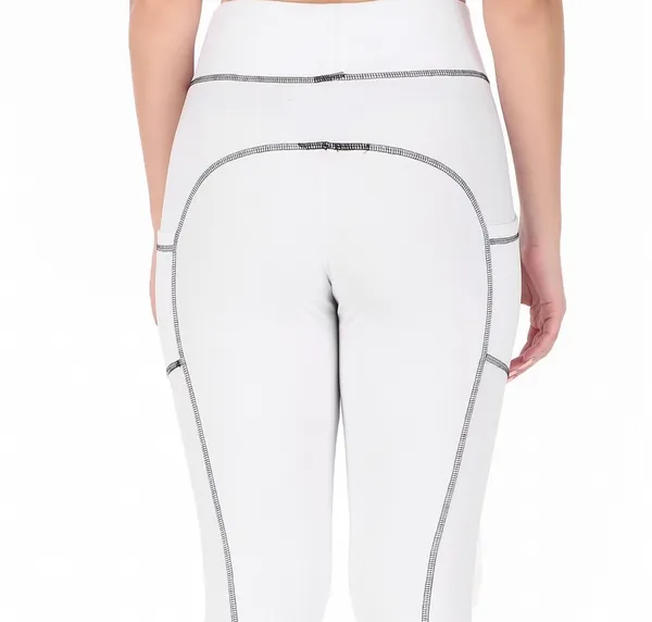 White_Lycra_Blend_Solid_Tights_For_Women
