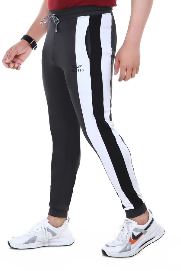Black_Lycra_Blend_Solid_Striped_Track_Pants_For_Men
