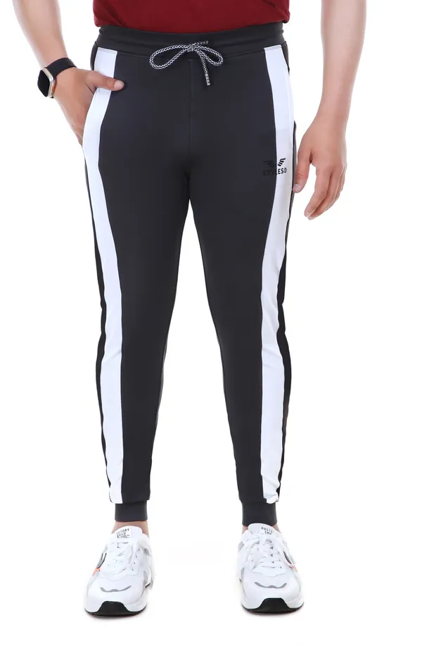 Black_Lycra_Blend_Solid_Striped_Track_Pants_For_Men