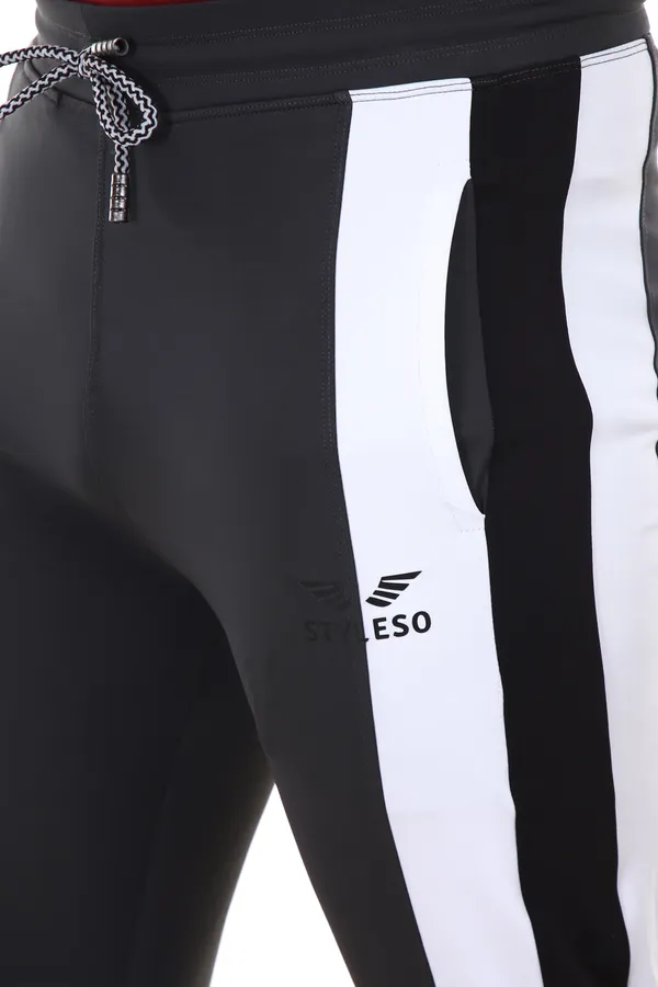 Black_Lycra_Blend_Solid_Striped_Track_Pants_For_Men