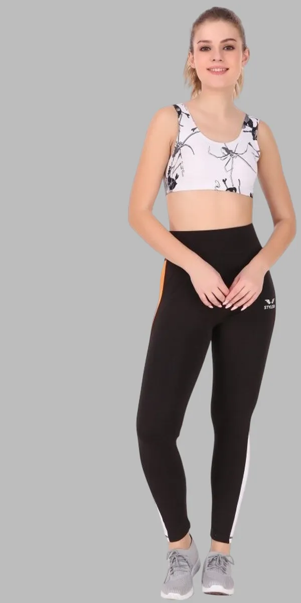 Black_Lycra_Blend_Color_Block_Tights_For_Women