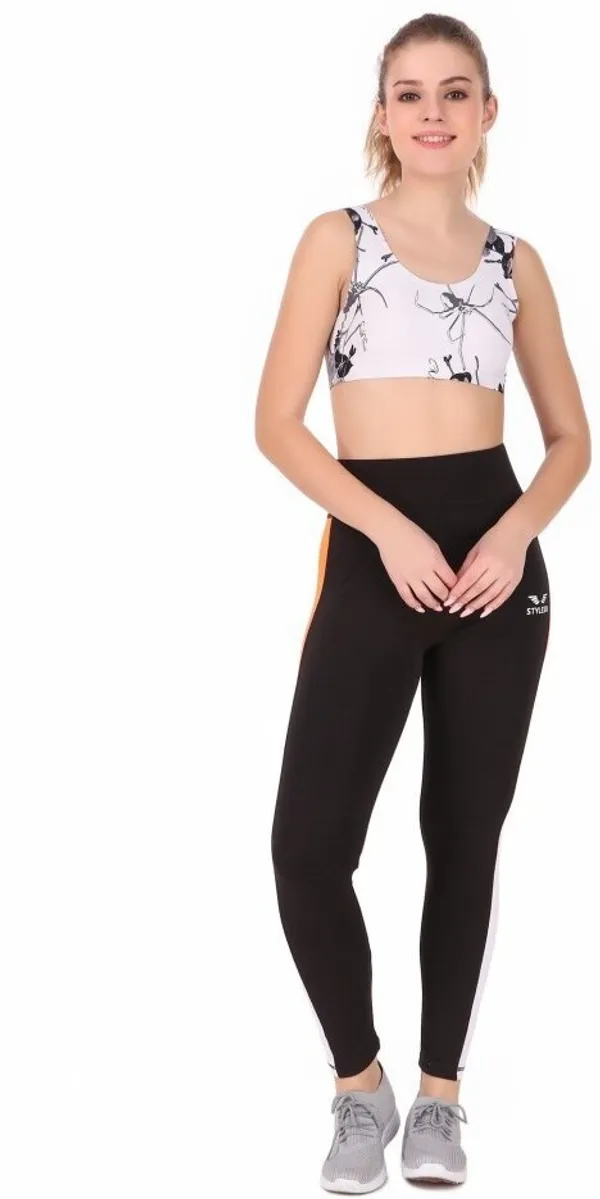 Black_Lycra_Blend_Color_Block_Tights_For_Women