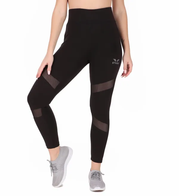 Black_Lycra_Blend_Ankle_Length_Tights_For_Women