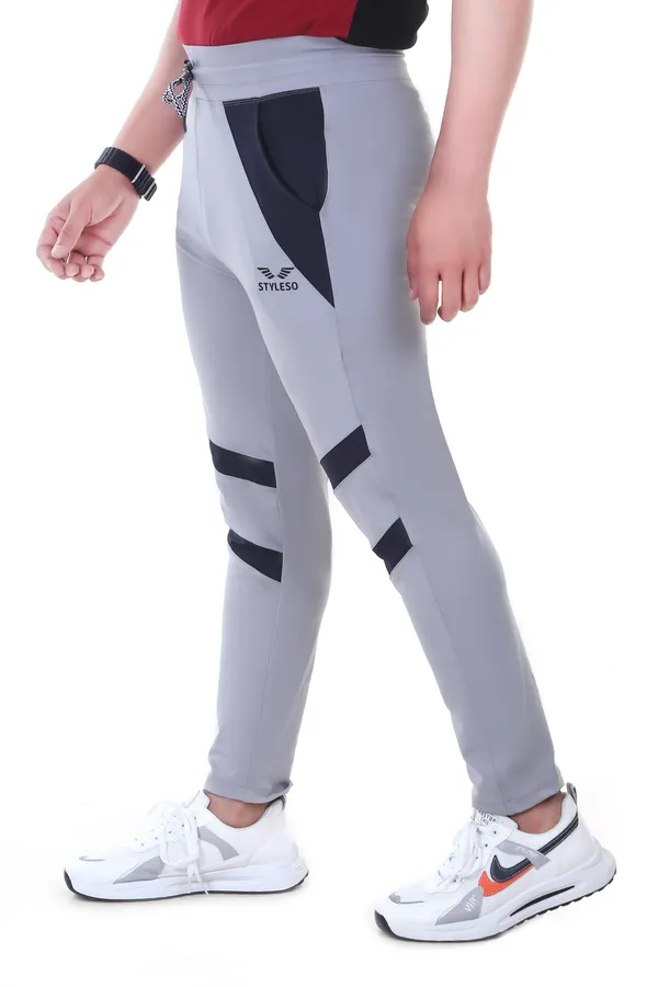 Light_Grey__Lycra_Blend_Striped_Track_Pants_For_Men