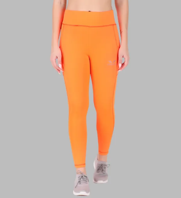 Orange_Lycra_Blend_Solid_Tights_For_Women
