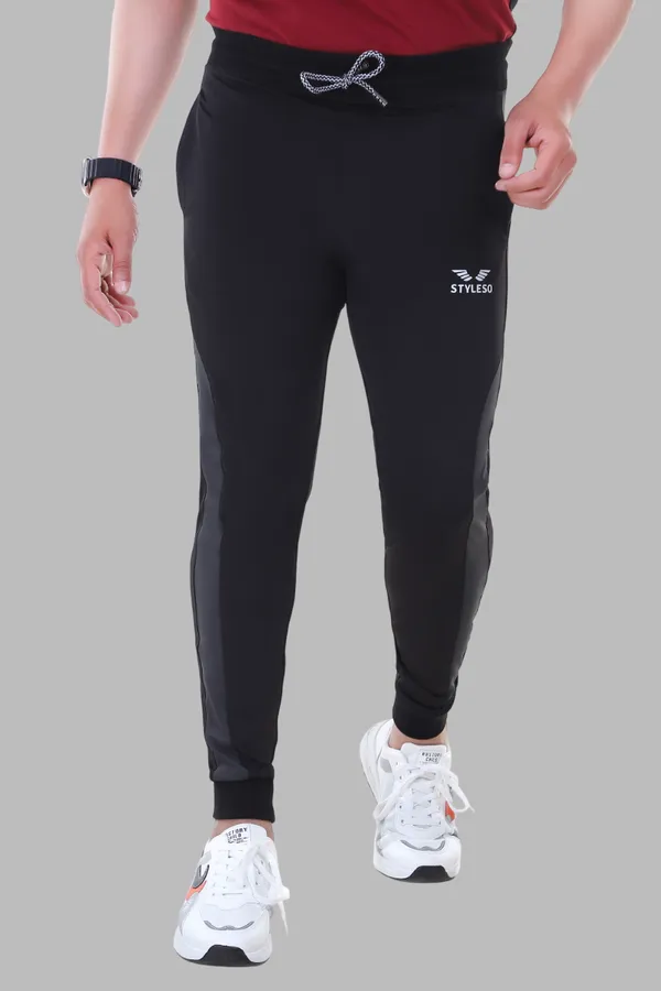 Black_Lycra_Blend_Solid_Track_Pants_For_Men