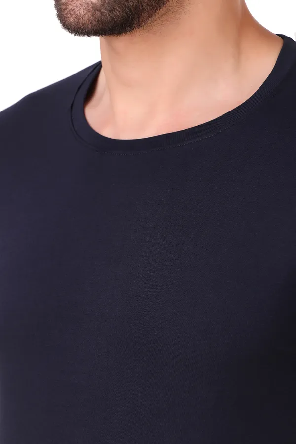 Navy_Blue_Cotton_Blend_Solid_Round_Neck_T-Shirt_For_Men
