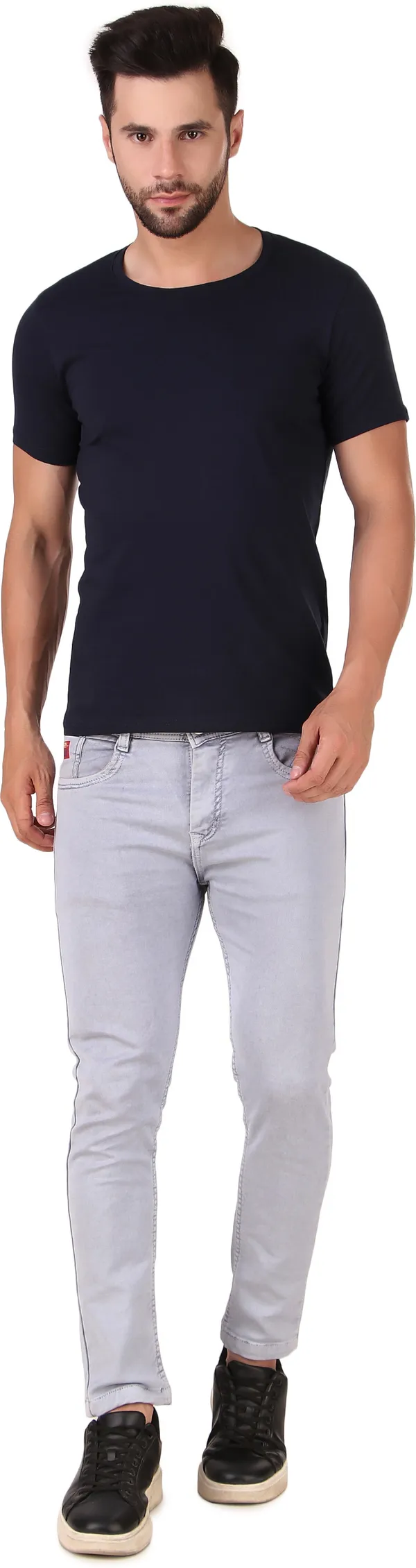Navy_Blue_Cotton_Blend_Solid_Round_Neck_T-Shirt_For_Men