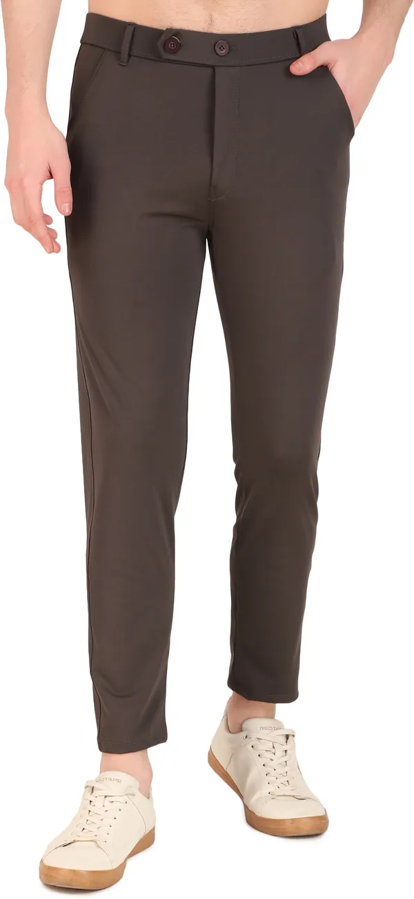 Brown_Lycra_Blend_Regular_Fit_Trousers_For_Men