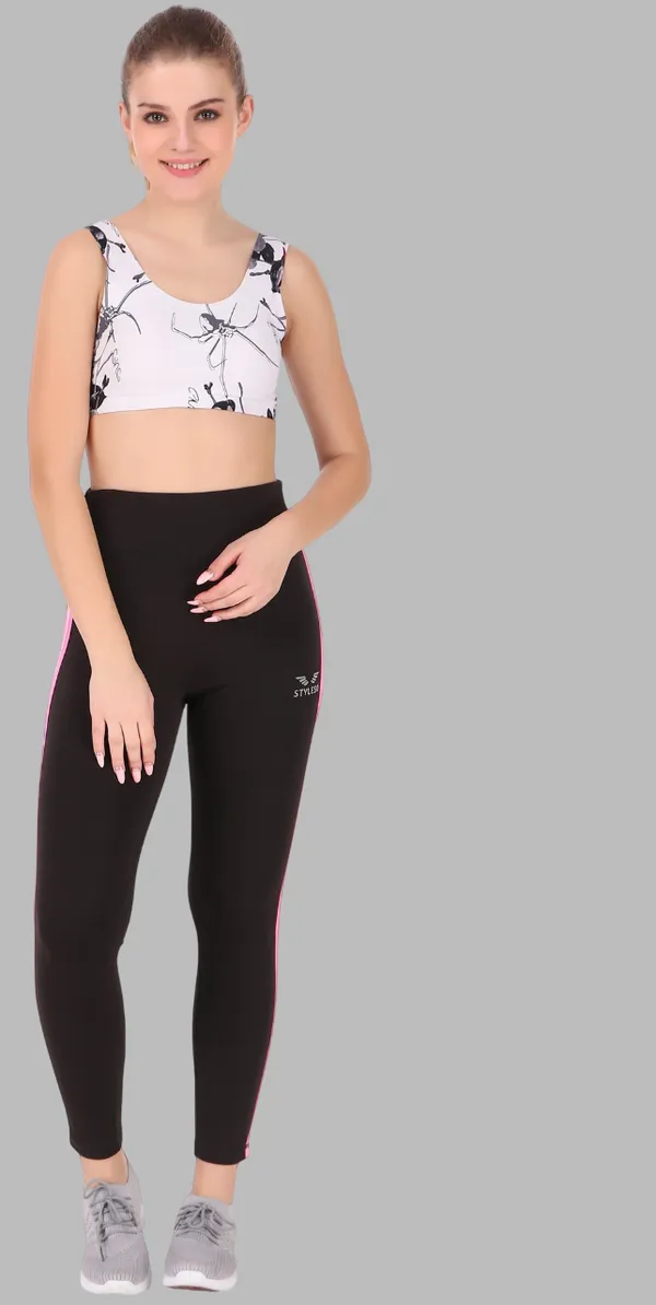 Black_Lycra_Blend_Ankle_Length_Tights_For_Women